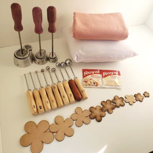 Materiais do curso de Camélias